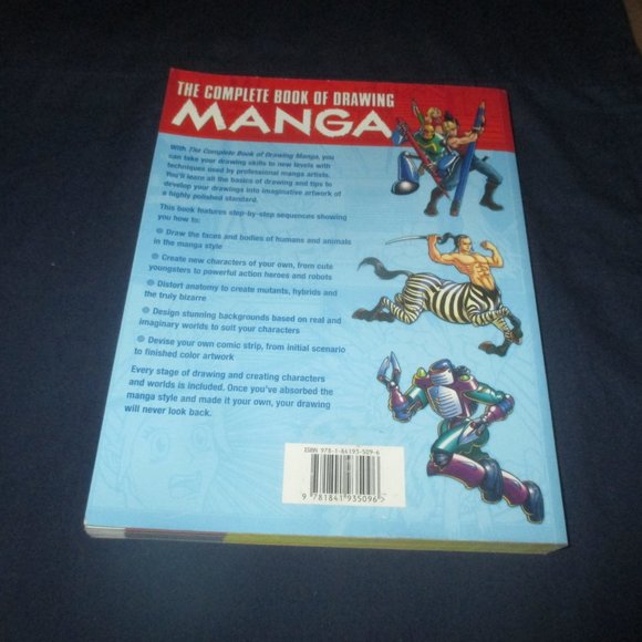The Complete Book of Drawing Manga (Peter Gray, Paperback) - Picture 2 of 3